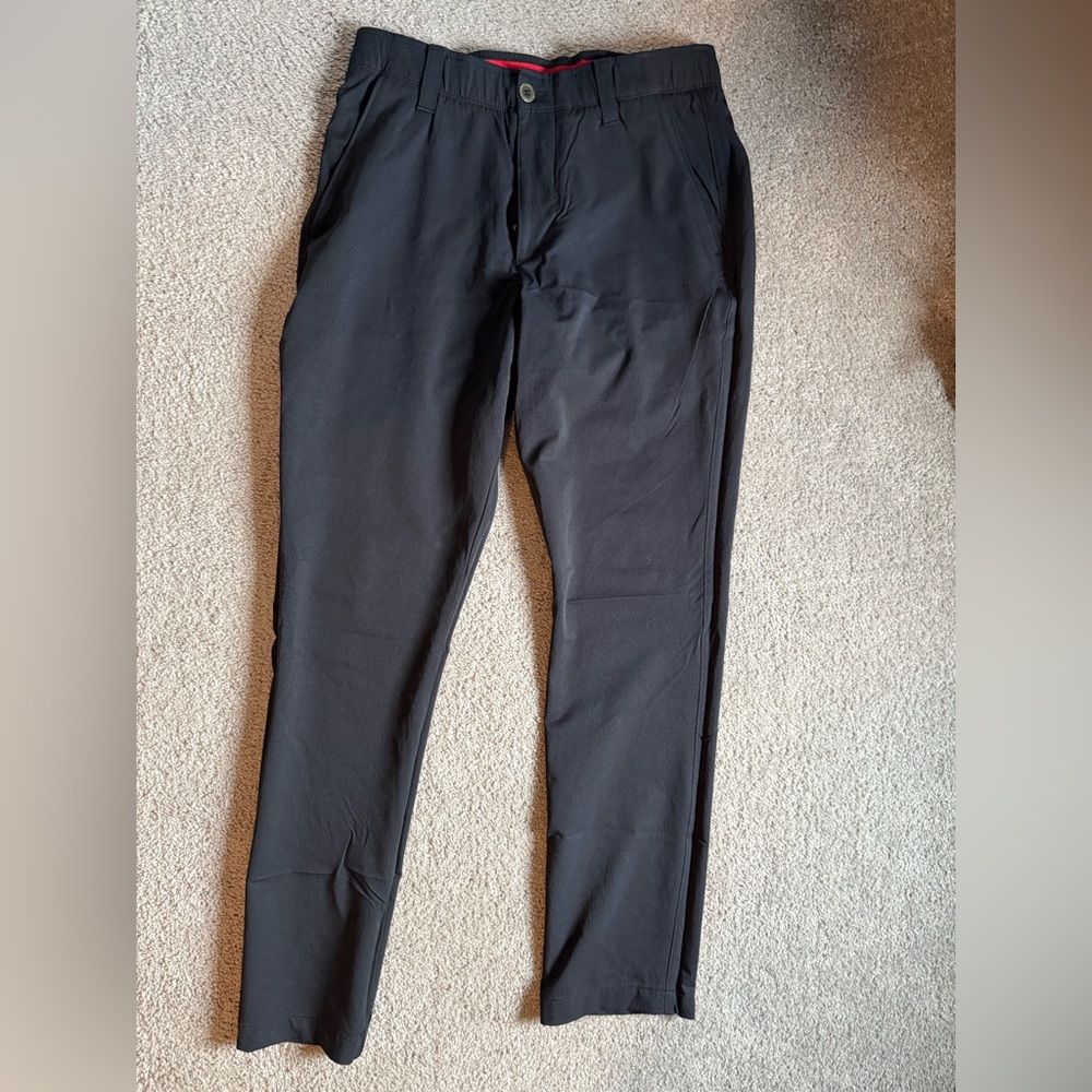 Under Armour Black Men's Performance Chinos Golf Pant